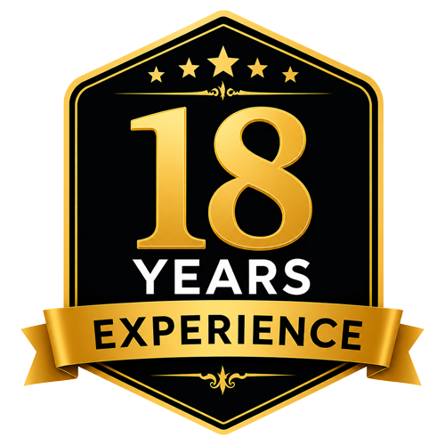 18 years in business