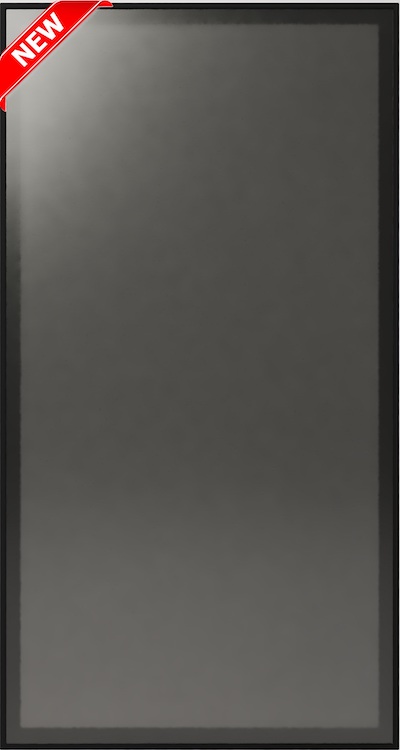 SL Midnight Glass cabinet finish