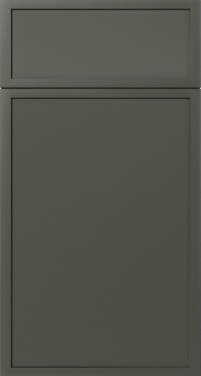 SL Slim Dove Aston Green cabinet finish