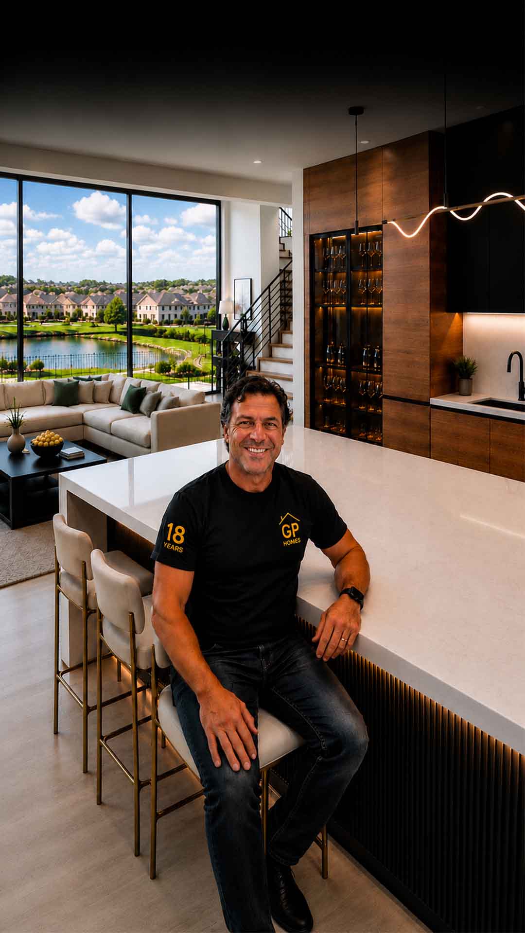 Luxury kitchen remodeling by GP Homes and Repairs