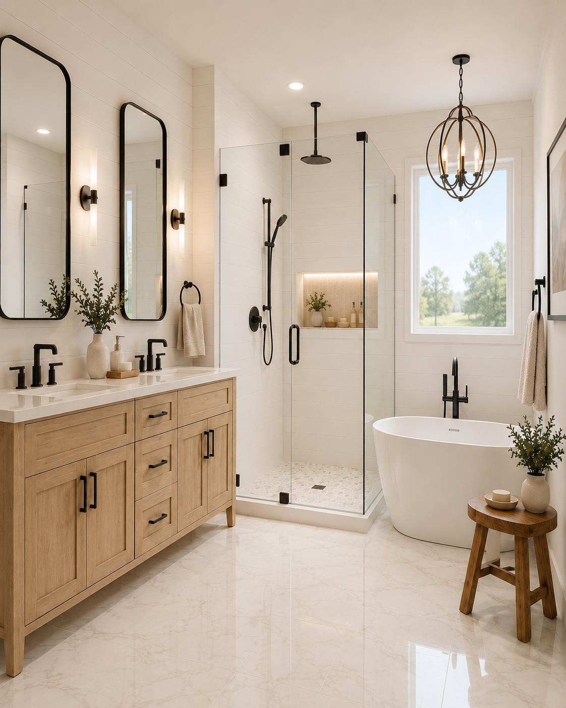 Luxury bathroom remodeling by GP Homes and Repairs